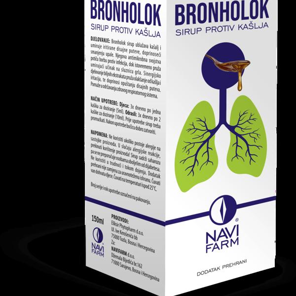 BRONHOLOK sirup protiv kašlja 150 ml